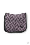 Equestrian Stockholm Dressage Saddle Pad Modern Dark Violet