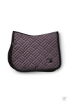 Equestrian Stockholm Jump Saddle Pad Modern Dark Violet