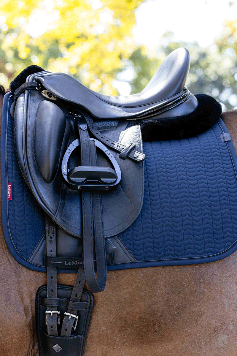 LeMieux Finesse Dressage Square Navy