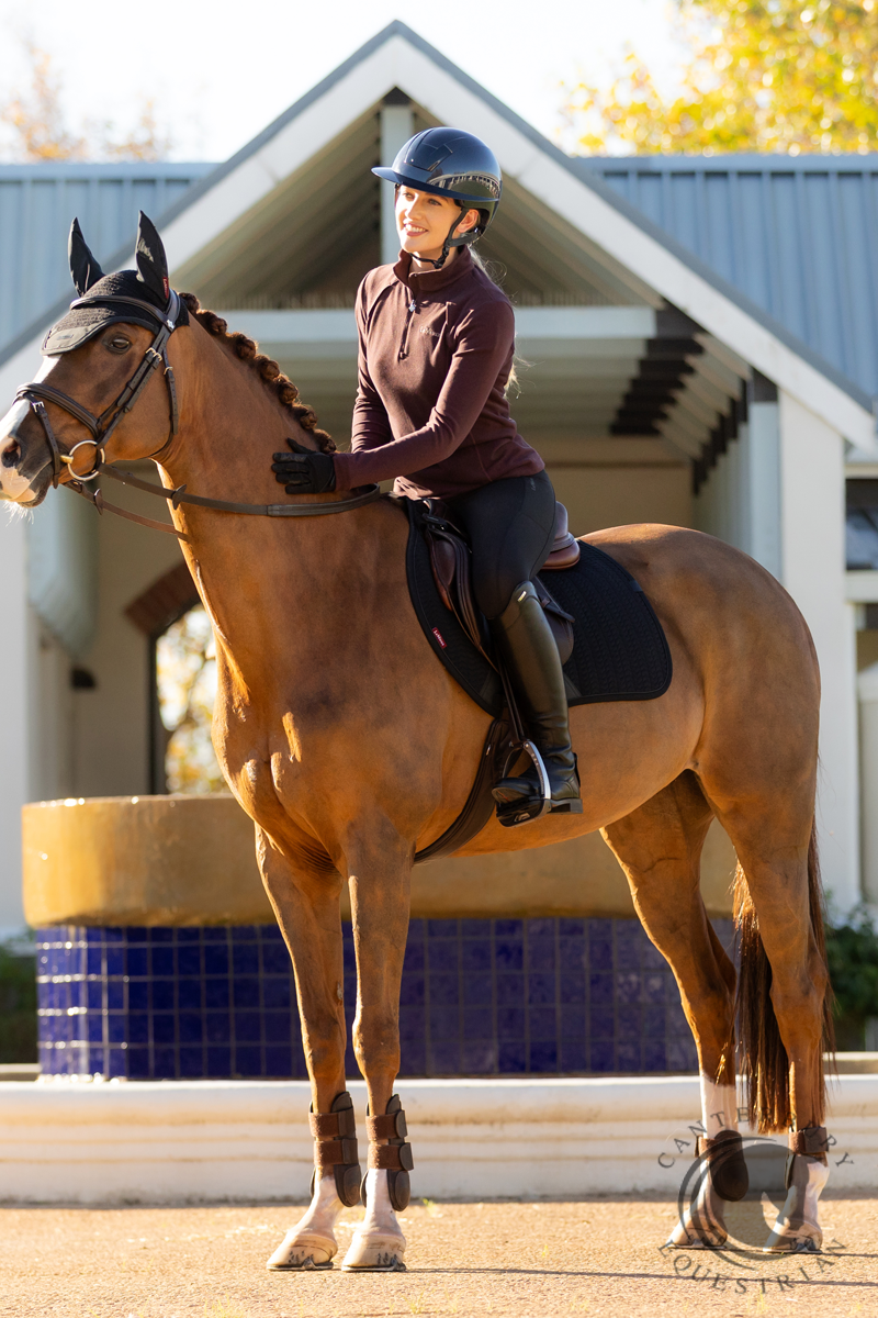 LeMieux Essence Eurojump Square Black