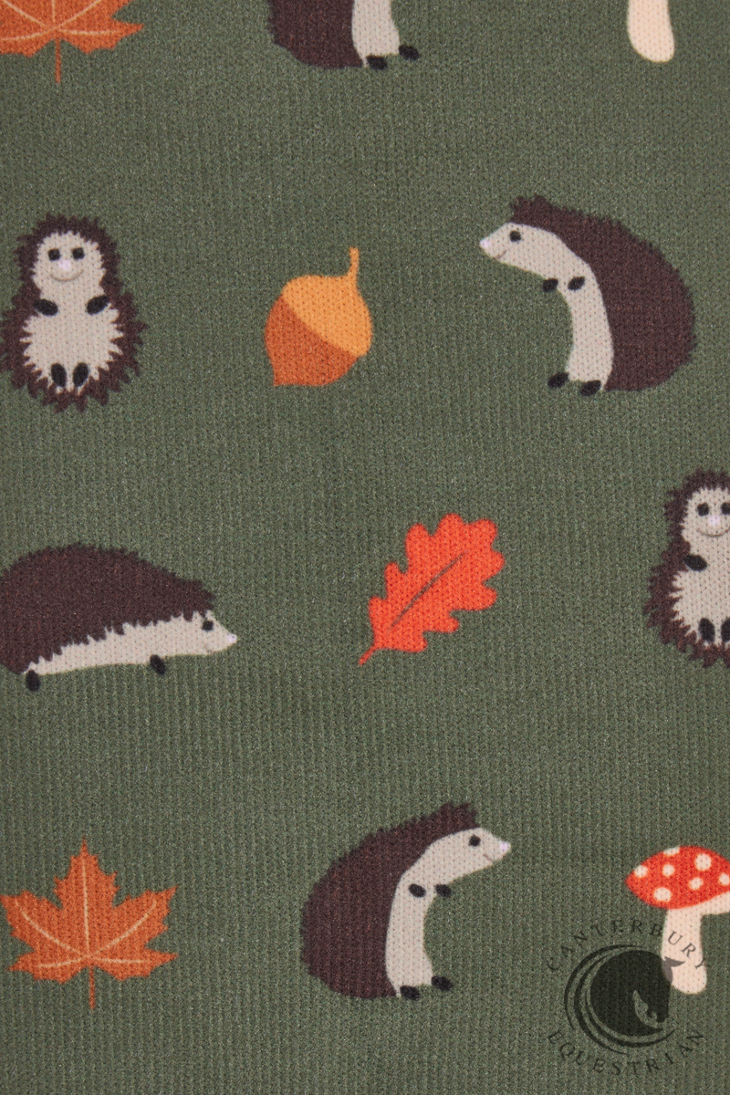 LeMieux Footsie Socks Hedgehogs Rosemary