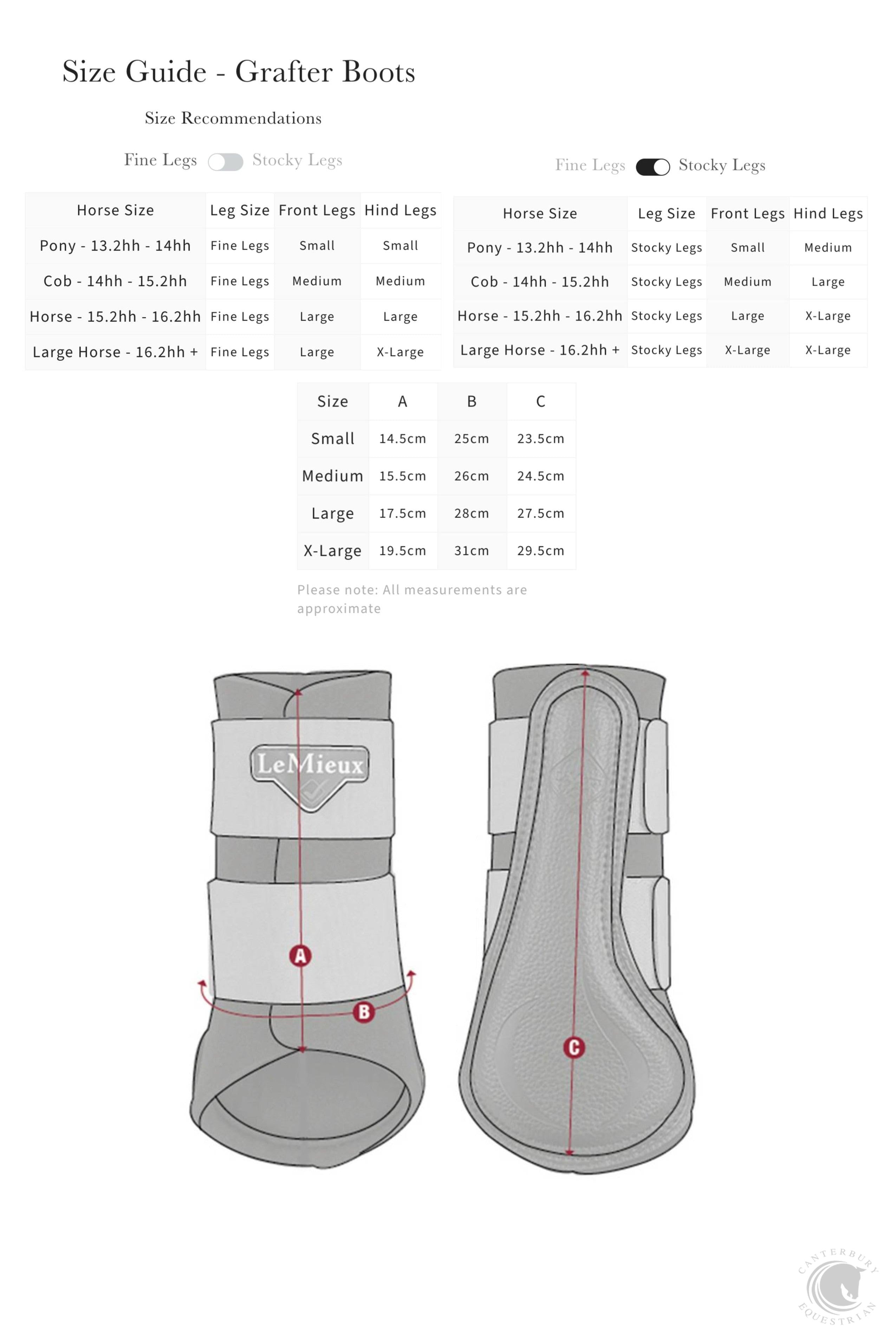 LeMieux Grafter Brushing Boot Benetton Blue