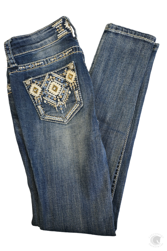 Grace In LA Jeans Aztec Dreamcatcher
