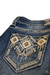 Grace In LA Jeans Aztec Dreamcatcher