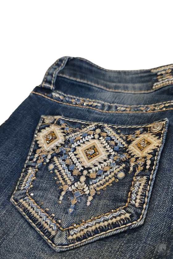 Grace In LA Jeans Aztec Dreamcatcher
