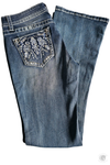 GRACE IN LA JEANS Crystal Embellished Pocket