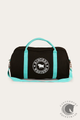 Ringers Western Gundagai Duffle Bag - Black / Turquoise