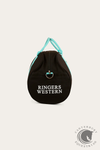 Ringers Western Gundagai Duffle Bag - Black / Turquoise