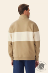 R.M. Williams Heritage 1/4 Zip Sweatshirt Mud