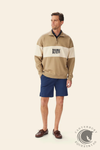 R.M. Williams Heritage 1/4 Zip Sweatshirt Mud