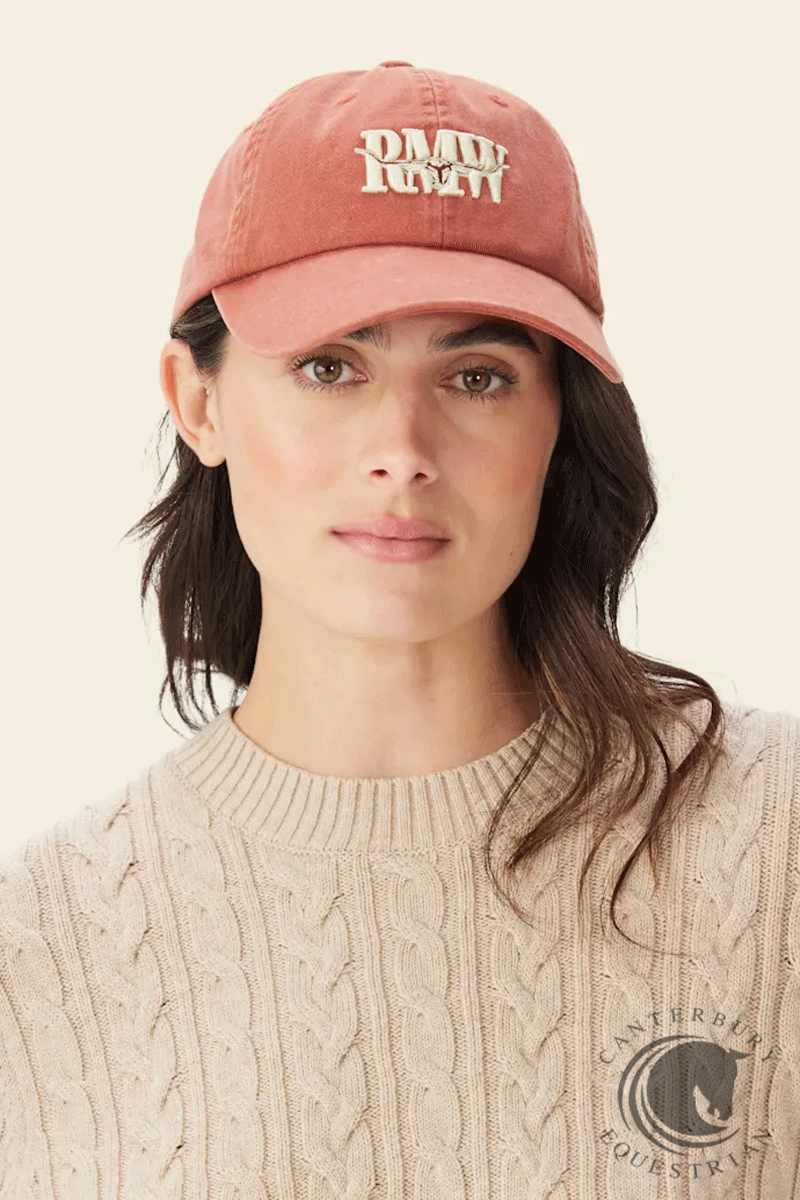 R.M. Williams Heritage Twill Cap Red Ochre