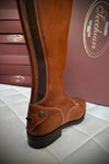 Secchiari Rustic Oiled Tall Riding Boots