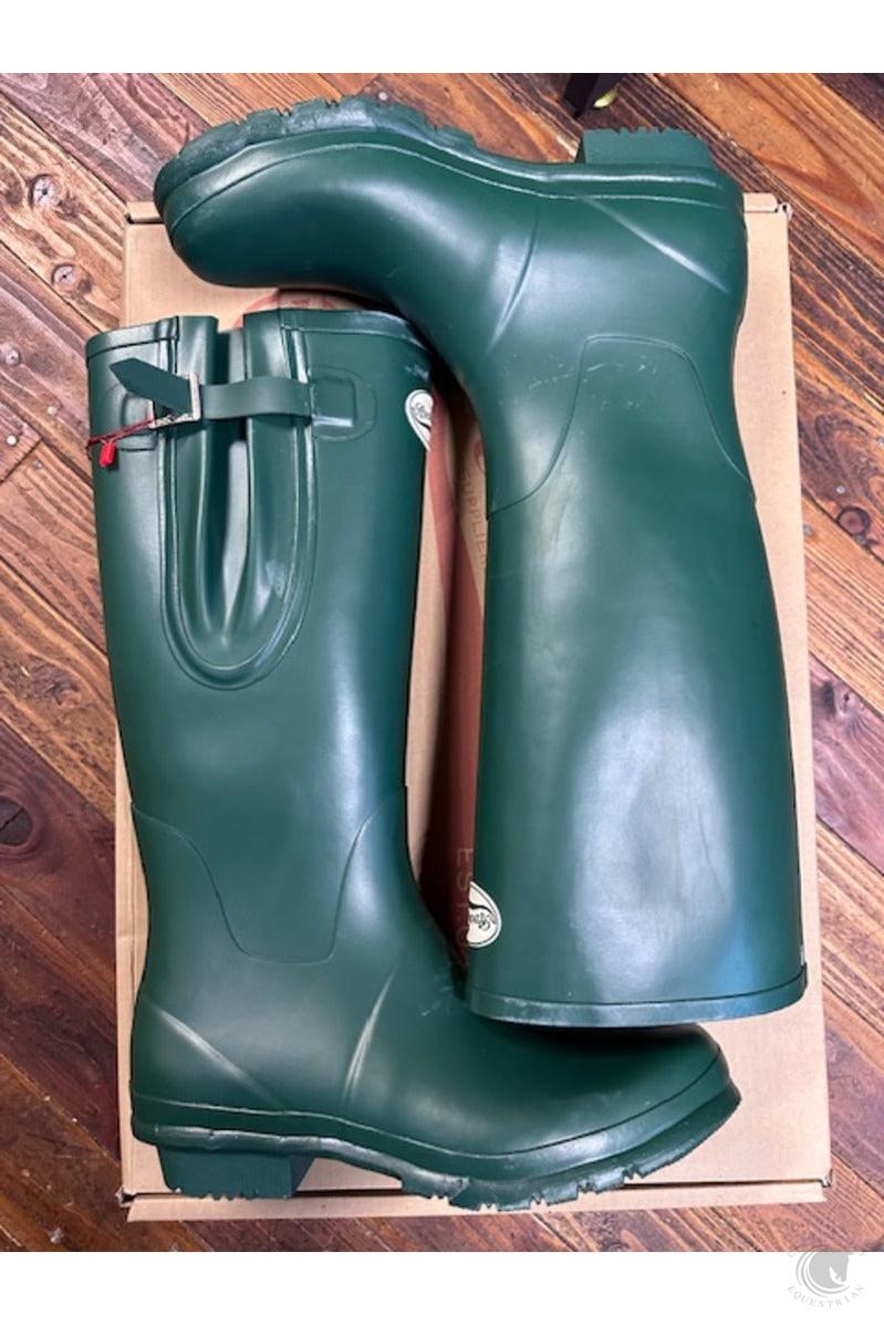 Rockfish Mens Gumboots Classic Tall Racing Green