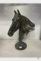 Horse head bust