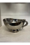 Horse Fruit Bowl Nickel Plated