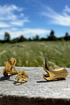 Bless Your Heart Cowboy Boot Studs - Sterling Silver 14K Gold Plated