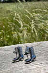Bless Your Heart Cowboy Boot Studs - Sterling Silver Rhodium Plated