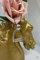 KEEPSAKE STERLING SILVER STIRRUP PENDENT - LARGE P32NA