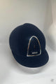 KEP Velvet Navy with Silver Frame Blue Harness Medium Shell