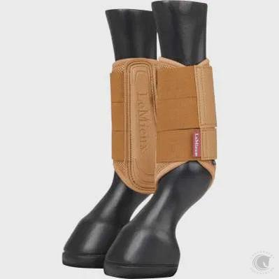 LeMieux Arika Mesh Brushing Boots Ginger