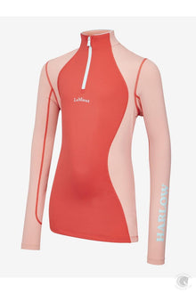  LeMieux Harlow Young Rider Long Sleeve Base Layer Coral