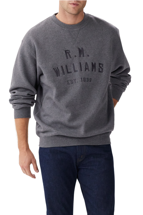 R.M. Williams Bale sweatshirt - Charcoal