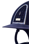 KEP Cromo 1 Velvet Navy with Blue Swavorski Crystals / Medium