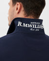 R.M.Williams Tweedale Rugby Navy White