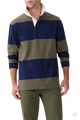 R.M. Williams Tweedale rugby - Green/Navy