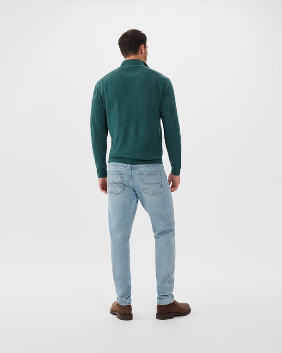 R.M.Williams Ernest Sweater - Forest Green
