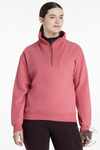LeMieux Keira 1/4 Zip Sweat Cranberry
