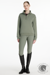 LeMieux Keira 1/4 Zip Sweat Rosemary