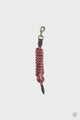 KINCADE LEATHER ROPE LEAD BURGUNDY/BROWN 2M