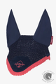 LeMieux Classic Fly Hood Navy/Cranberry