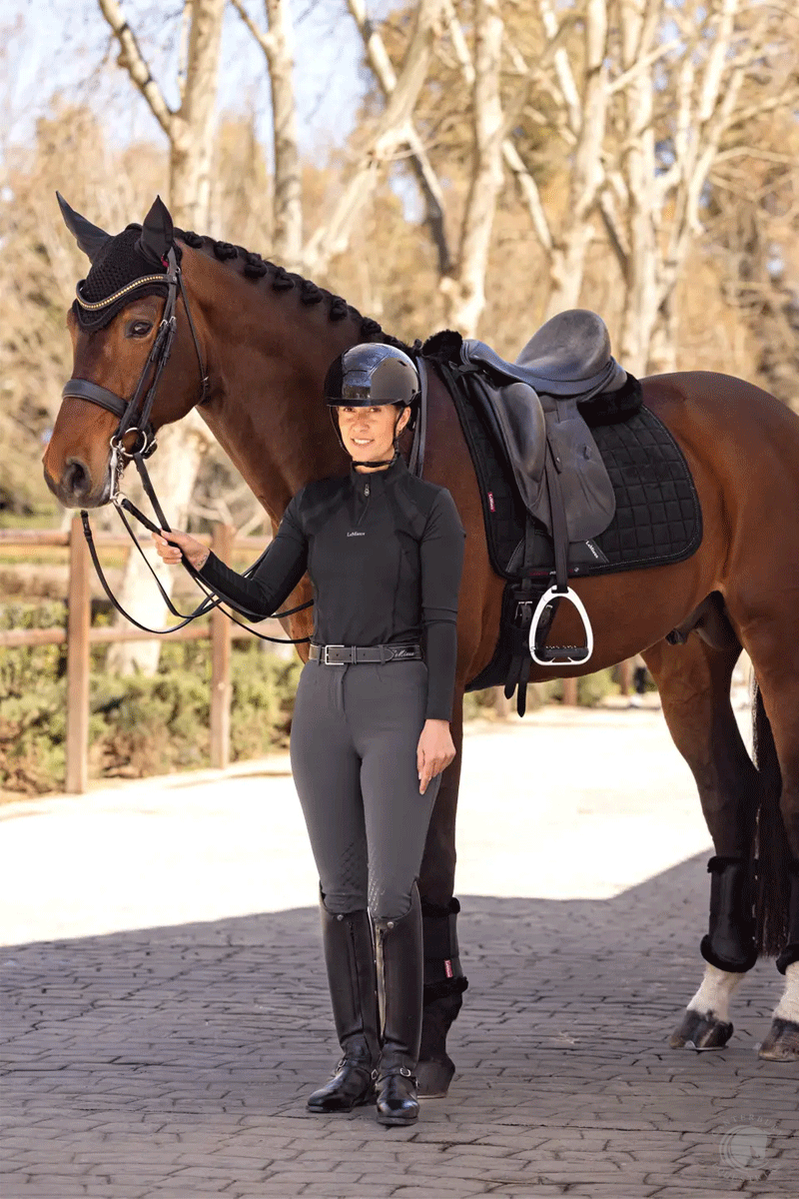 LeMieux Diamante Dressage Square Black