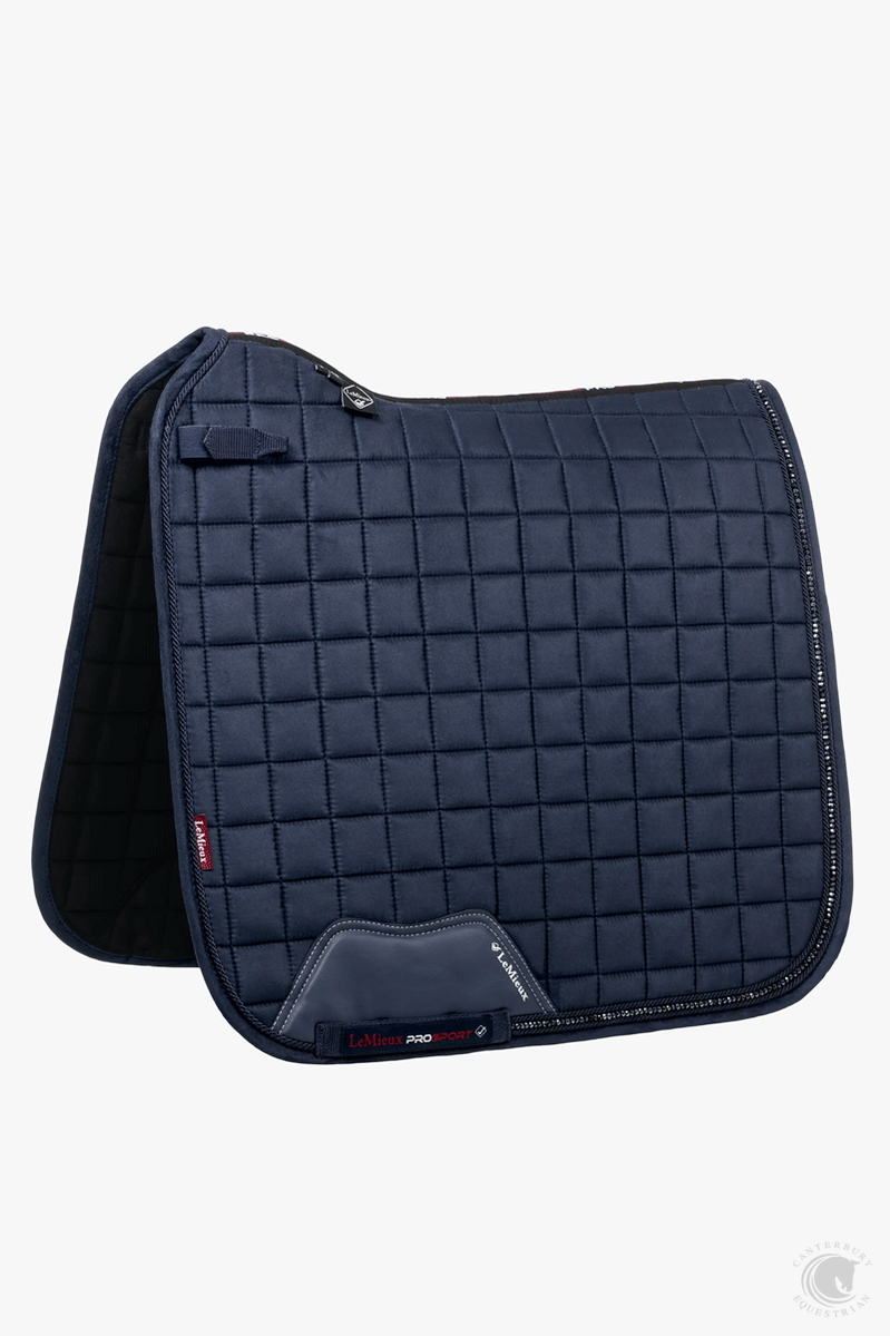LeMieux Diamante Dressage Square Navy