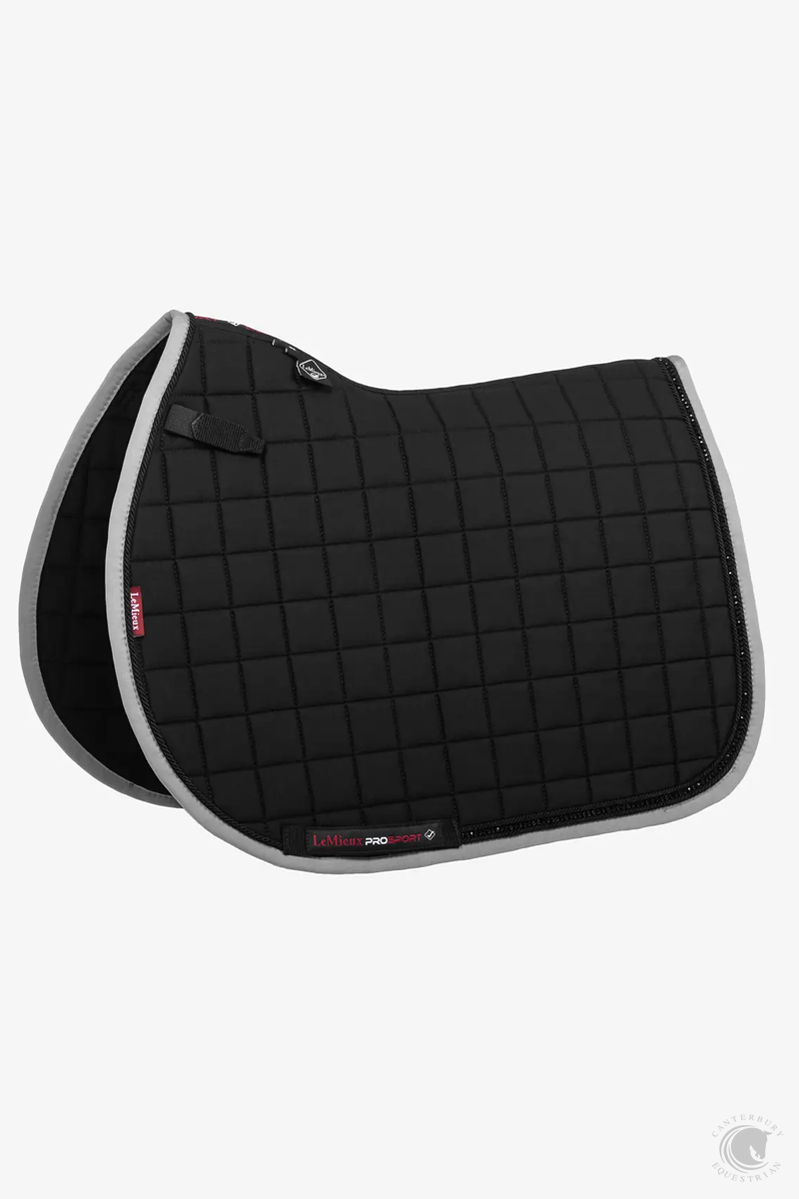 LeMieux Diamante Jumping Square Black