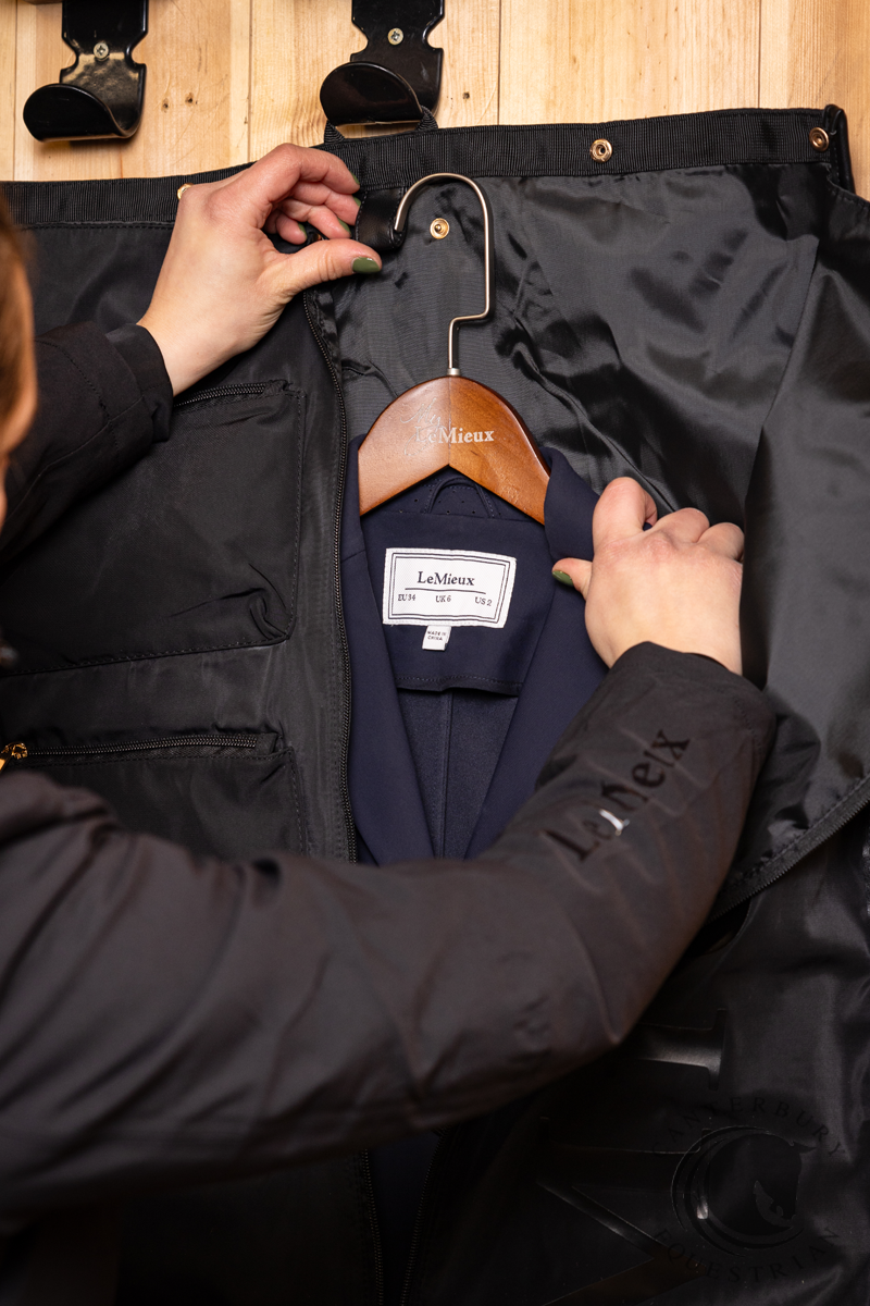 LeMieux Show Jacket Bag Black