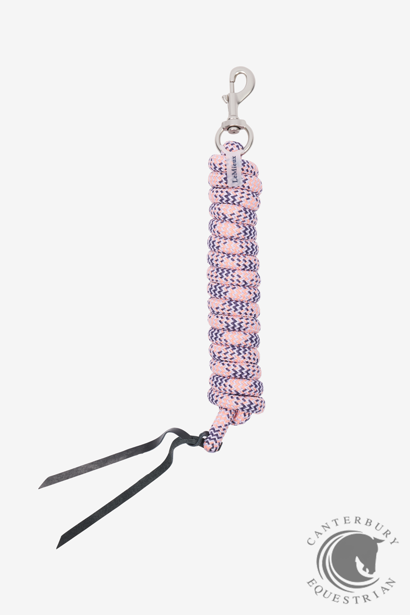 LeMieux Training Leadrope Juniper/Lilac/Peach