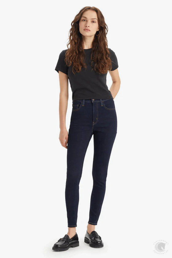 levis high waisted super skinny jeans