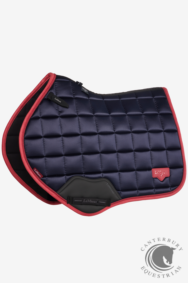 LeMieux Loire Classic Close Contact Square Navy/Cranberry