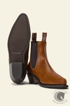 R.M. Williams Millicent boot Tan Pull-up Leather