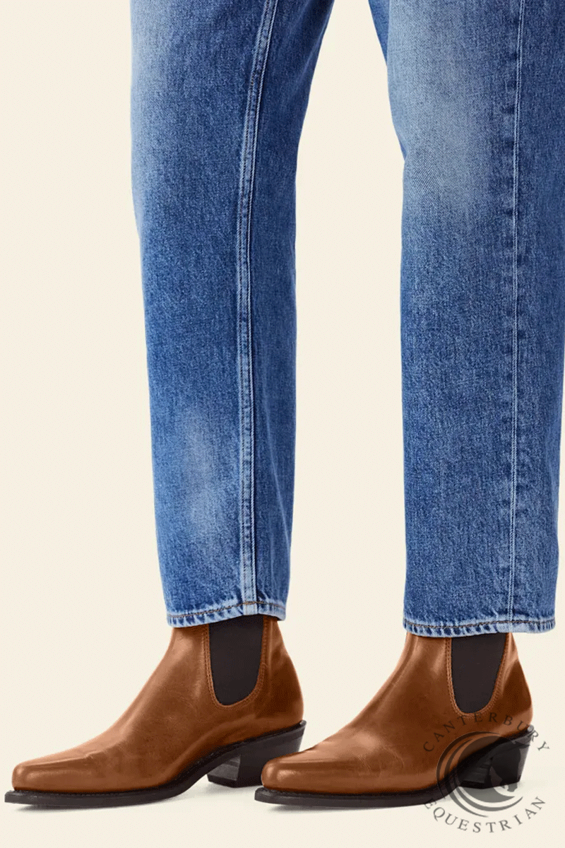 R.M. Williams Millicent boot Tan Pull-up Leather