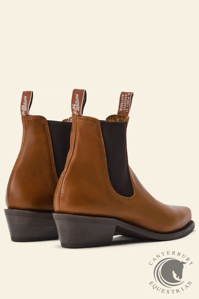 R.M. Williams Millicent boot Tan Pull-up Leather