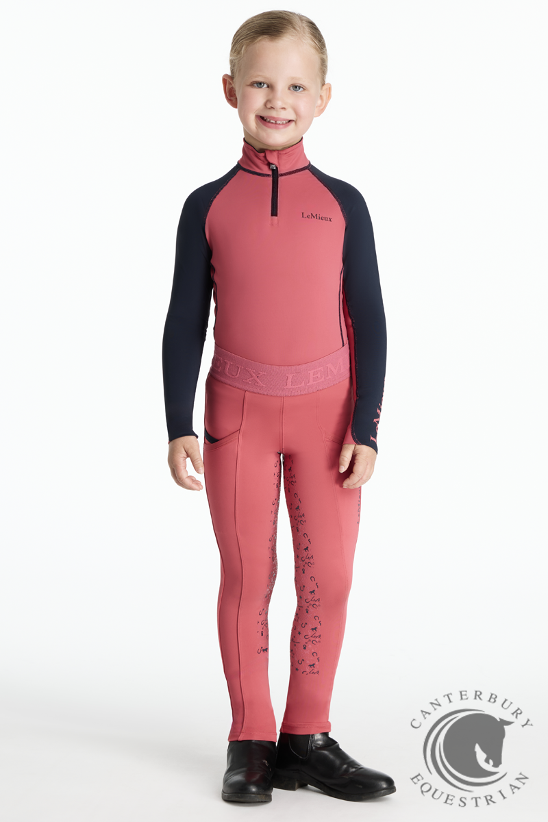 LeMieux Mini Base Layer Cranberry