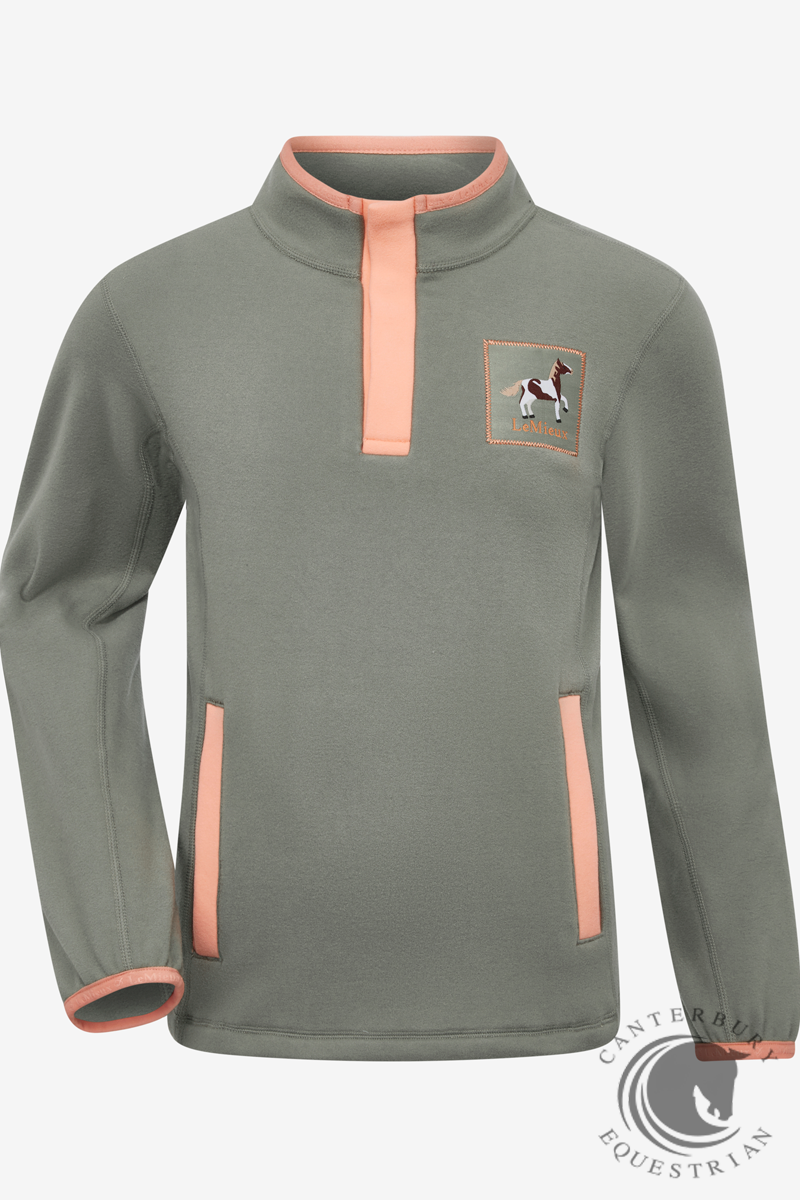 LeMieux Mini Mae Popper Fleece Rosemary