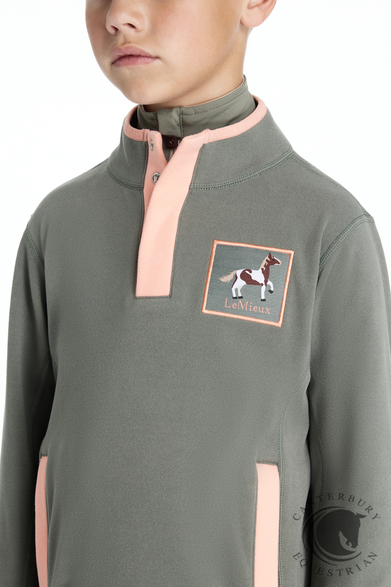 LeMieux Mini Mae Popper Fleece Rosemary