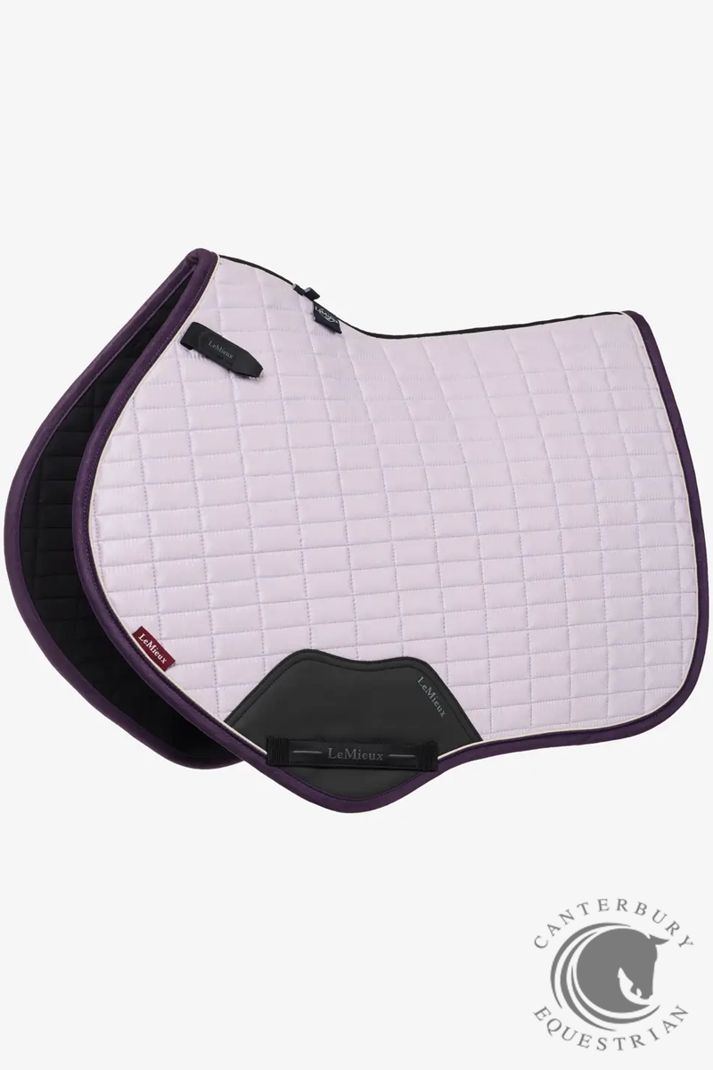 LeMieux Mini Suede Close Contact Square Lilac