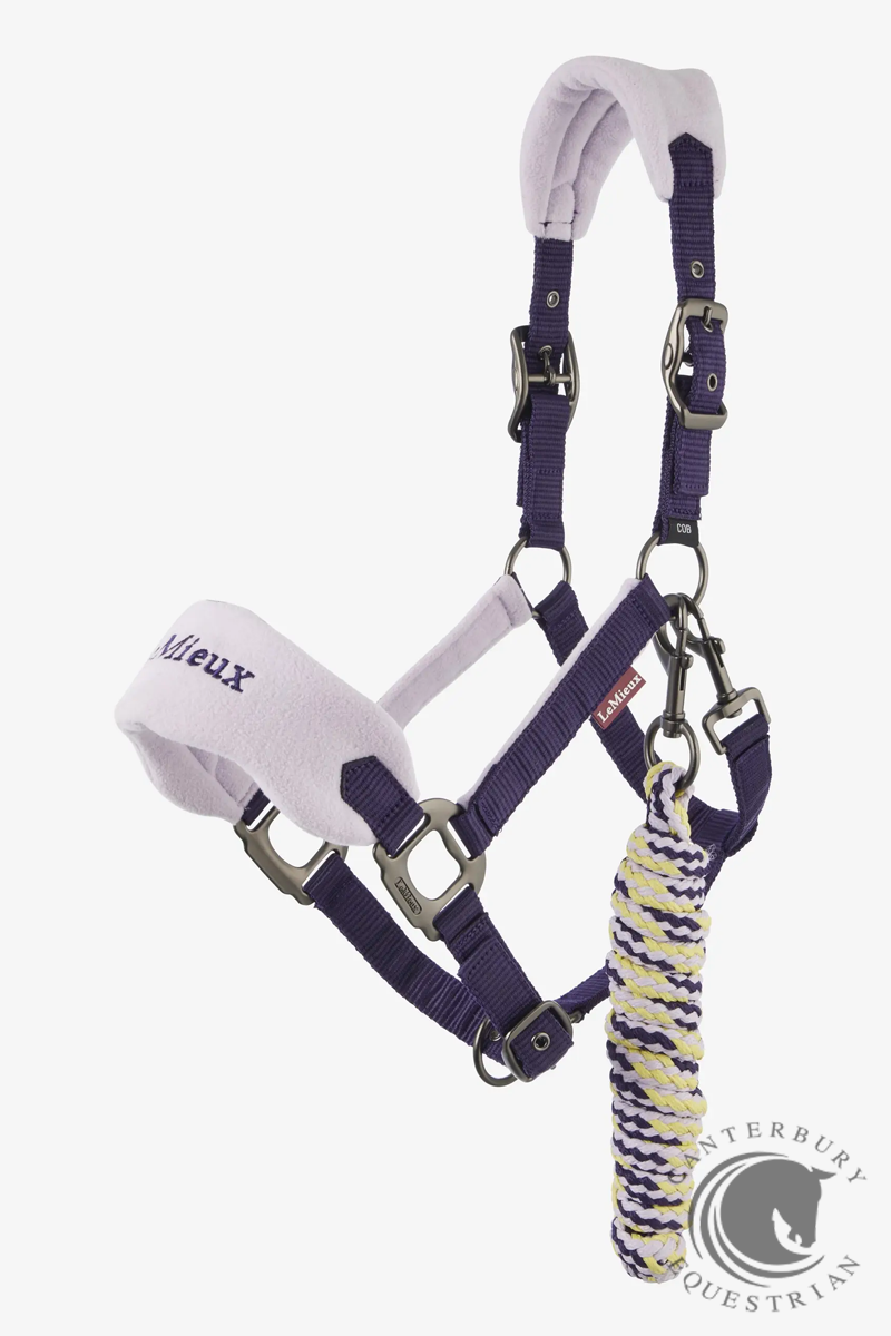 LeMieux Mini Vogue Headcollar & Leadrope Juniper