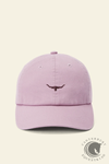R.M. Williams Mini longhorn twill cap Mauve